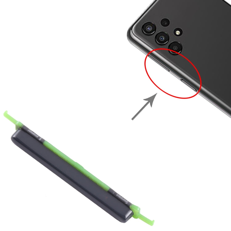 For Samsung Galaxy M23 SM-M236 10pcs Volume Control Button(Black)