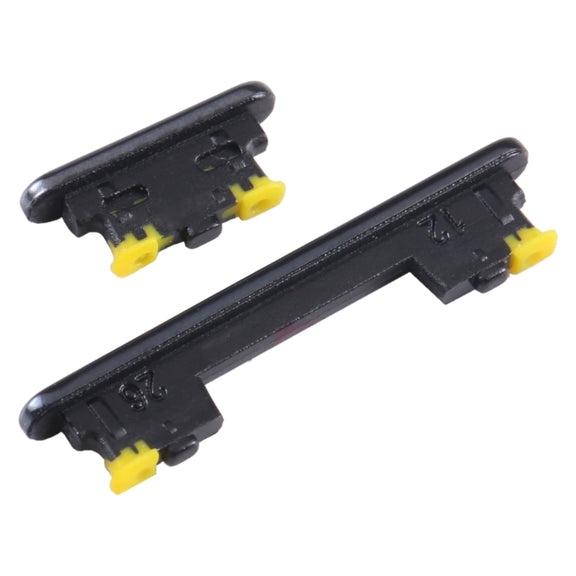 For Samsung Galaxy A73 5G SM-A736 10pcs Power Button + Volume Control Button(Black)