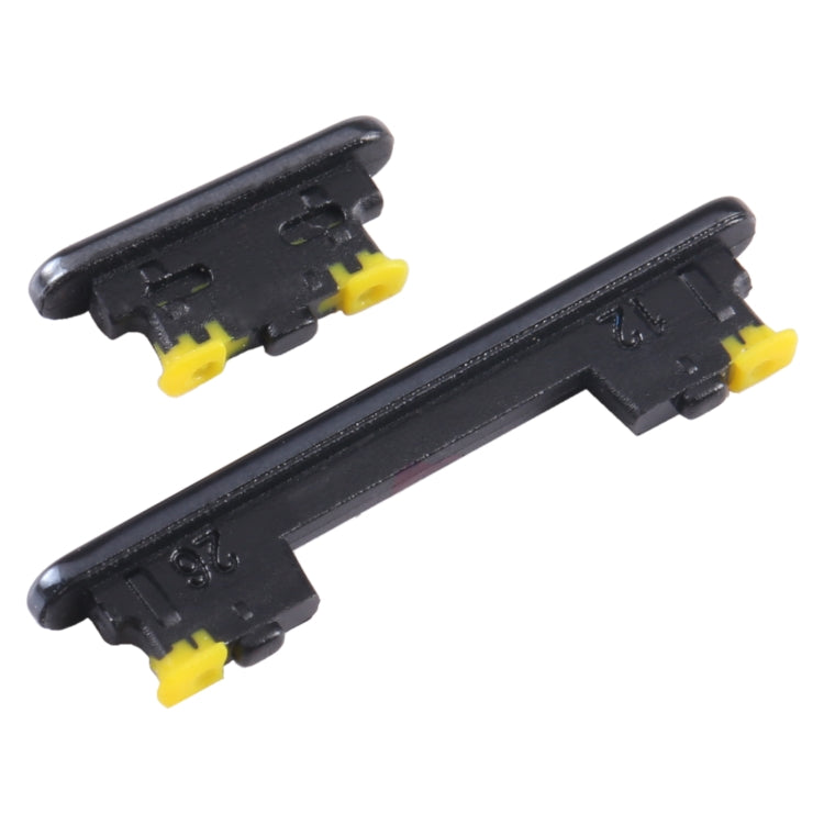 For Samsung Galaxy A73 5G SM-A736 10pcs Power Button + Volume Control Button(Black)