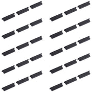 For Samsung Galaxy A6 2018 SM-A600 10pcs Power Button + Volume Control Button(Black)