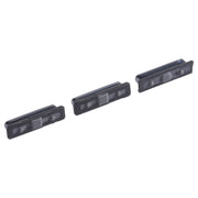 For Samsung Galaxy A7 2018 SM-A750 10pcs Power Button + Volume Control Button(Black)