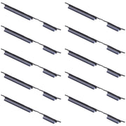 For Samsung Galaxy M30 SM-M305 10pcs Power Button + Volume Control Button(Black)