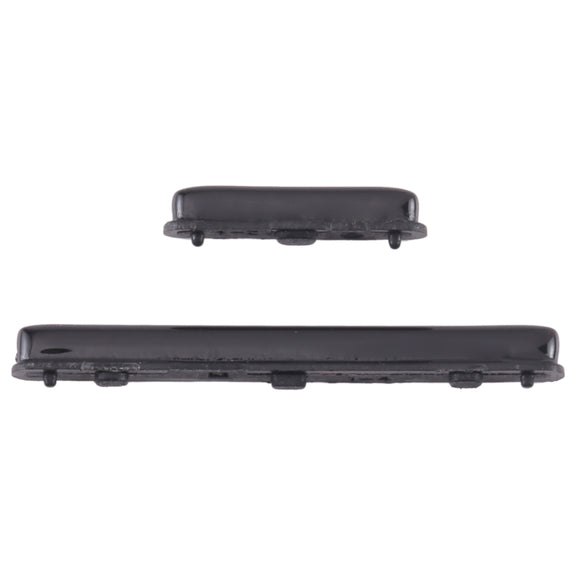 For Samsung Galaxy A60 SM-A606 10pcs Power Button + Volume Control Button(Black)