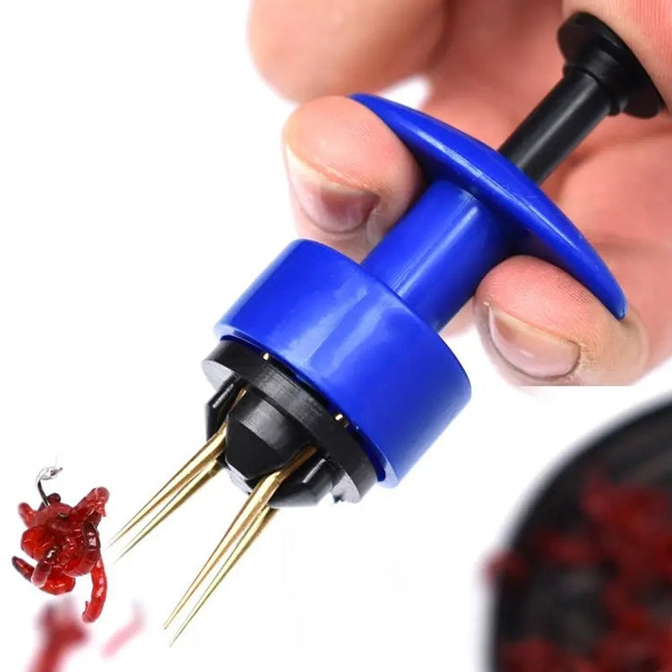 Red Worm Clip Hanging Bait Device Earthworm Live Bait Clip 1pc - Others by PMC TechLife | Online Shopping South Africa | PMC TechLife