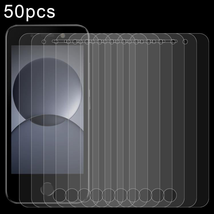 For itel A20 50pcs 0.26mm 9H 2.5D Tempered Glass Film - free shipping - PMC TechLife - Order now!