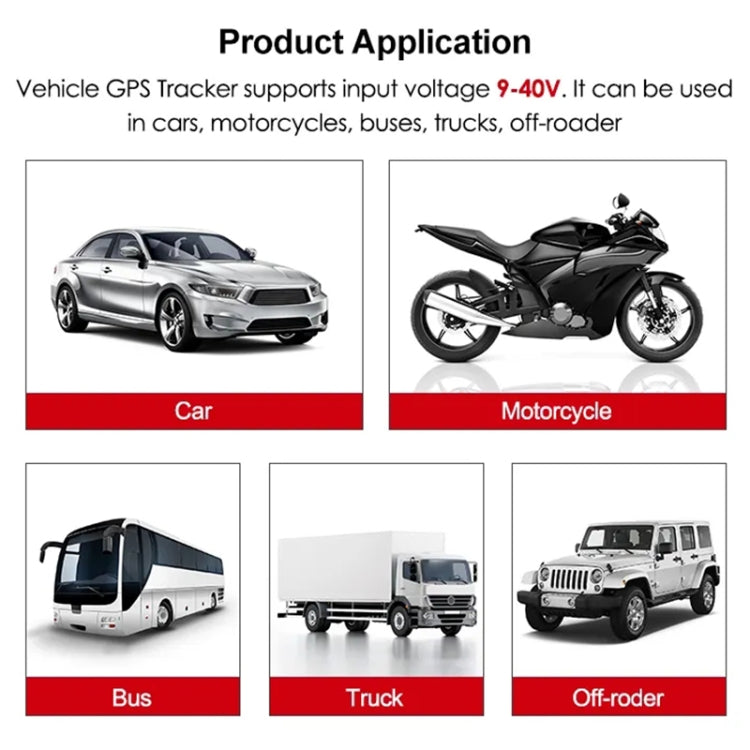 4G EU Version 9V-30V 3Pin GPS Positioning Tracker Mini Waterproof Vehicle Tracking System - free shipping - PMC TechLife - Order now!