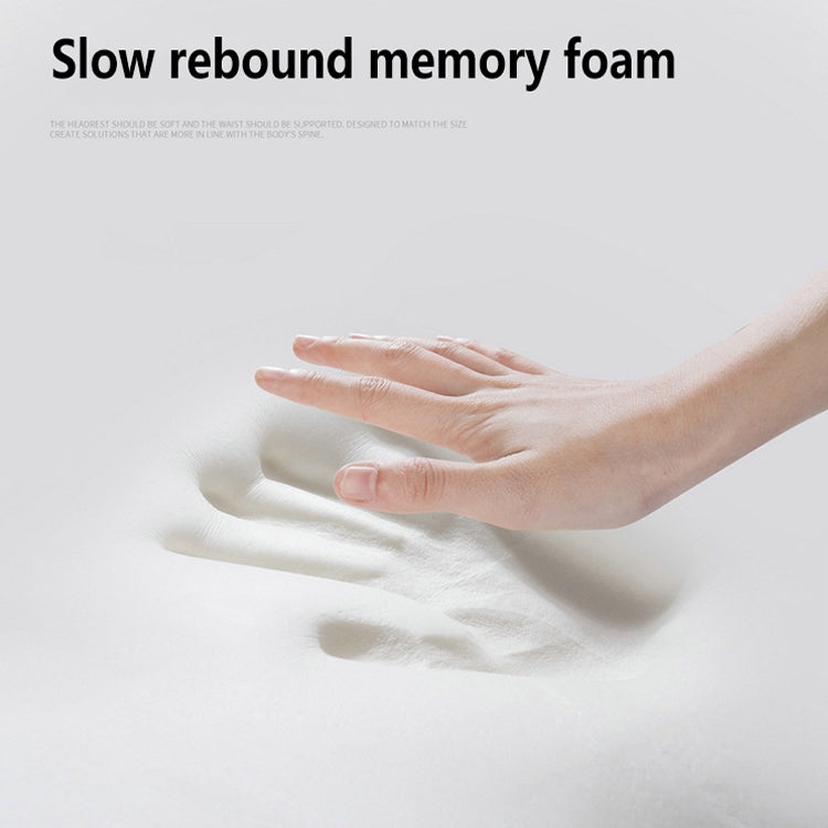 Car Headrest Cushion Car Seat Pillows Neck Protectors Memory Cotton Pillow(Coffee) - Seat Accessories by PMC TechLife | Online Shopping South Africa | PMC TechLife | Buy Now Pay Later Mobicred