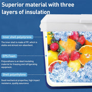 Portable Car Outdoor Ice Bucket Cooler mini Refrigerator 13L