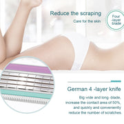 Schick Razor Women Sensitive Skin Hair Removal Razor(1 Tool Holder + 2 Tool Heads)