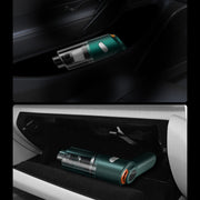 KBN-010 10000Pa Powerful Car Cordless Vacuum Cleaner Handheld Cleaning Tool, Spec:Deluxe Version(Dark Green)