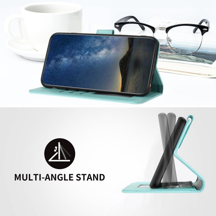 For Motorola Moto G Stylus 5G 2024 Datura Flower Embossed Flip Leather Phone Case(Light Blue) - Motorola Cases by PMC Jewellery | Online Shopping South Africa | PMC Jewellery | Buy Now Pay Later Mobicred