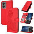 For Motorola Moto G Stylus 5G 2024 Datura Flower Embossed Flip Leather Phone Case(Red) - Motorola Cases by PMC Jewellery | Online Shopping South Africa | PMC Jewellery | Buy Now Pay Later Mobicred