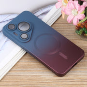 For Huawei Pura 70 Pro Liquid TPU Silicone Gradient MagSafe Phone Case(Blue Purple)