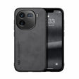 For vivo iQOO 12 Pro Skin Feel Magnetic Leather Back Phone Case(Dark Grey) - iQOO 12 Pro Cases by PMC TechLife | Online Shopping South Africa | PMC TechLife