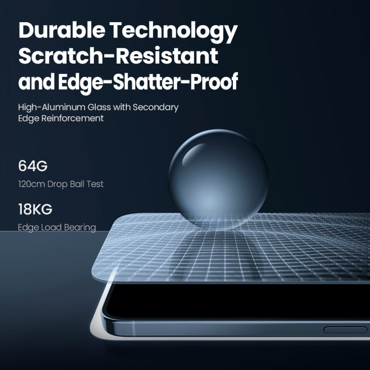For iPhone 16 Pro Max NILLKIN Guardian Full Coverage Privacy Tempered Glass Film