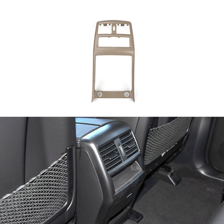 For Mercedes Benz ML320 / GL450 Car Rear Air Conditioner Air Outlet Panel Cover 166 680 7403, Style:Dual Hole(Beige) - Air Conditioning System by PMC TechLife | Online Shopping South Africa | PMC TechLife | Buy Now Pay Later Mobicred