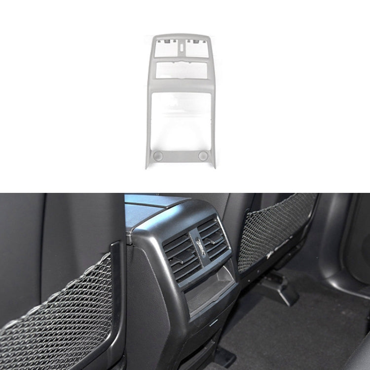 For Mercedes Benz ML320 / GL450 Car Rear Air Conditioner Air Outlet Panel Cover 166 680 7403, Style:Dual Hole(Grey) - Air Conditioning System by PMC TechLife | Online Shopping South Africa | PMC TechLife | Buy Now Pay Later Mobicred