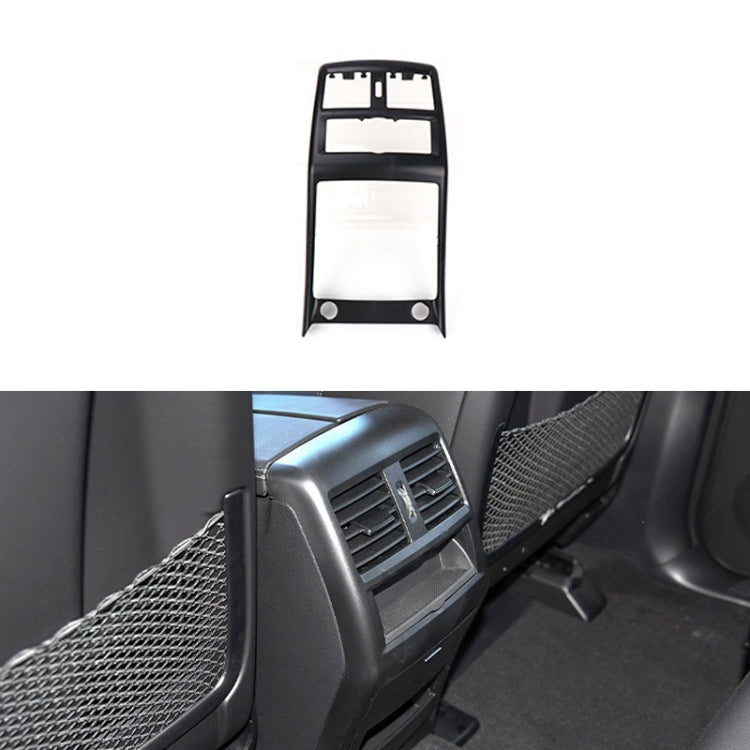 For Mercedes Benz ML320 / GL450 Car Rear Air Conditioner Air Outlet Panel Cover 166 680 7403, Style:Dual Hole(Black) - Air Conditioning System by PMC TechLife | Online Shopping South Africa | PMC TechLife | Buy Now Pay Later Mobicred
