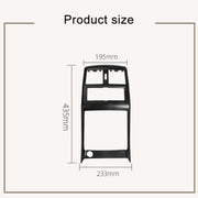 For Mercedes Benz ML320 / GL450 Car Rear Air Conditioner Air Outlet Panel Cover 166 680 7003, Style:Single Hole(Black)