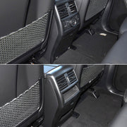 For Mercedes Benz ML320 / GL450 Car Rear Air Conditioner Air Outlet Panel Cover 166 680 7403, Style:Dual Hole(Coffee Brown)