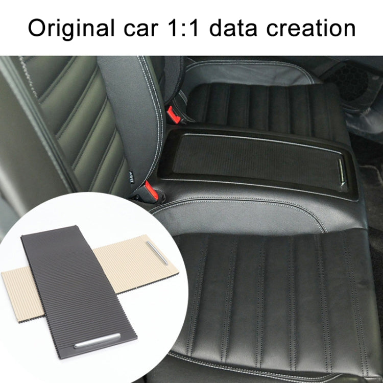 For Volkswagen Magotan B6 / B7 / CC Car Rear Storage Box Water Cup Holder Cover Armrest Box Curtain Cup Holder 3C8855977C(Beige) - Stowing Tidying by PMC TechLife | Online Shopping South Africa | PMC TechLife | Buy Now Pay Later Mobicred