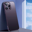 For iPhone 15 Pro Max SULADA Electroplating Frosted TPU Phone Case(Dark Purple) - iPhone 15 Pro Max Cases by SULADA | Online Shopping South Africa | PMC TechLife | Buy Now Pay Later Mobicred