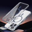 For iPhone 16 Pro Max SULADA Jingpin Series MagSafe All-inclusive Lens Electroplated TPU Phone Case(Transparent Blue) - free shipping - PMC TechLife - Order now!