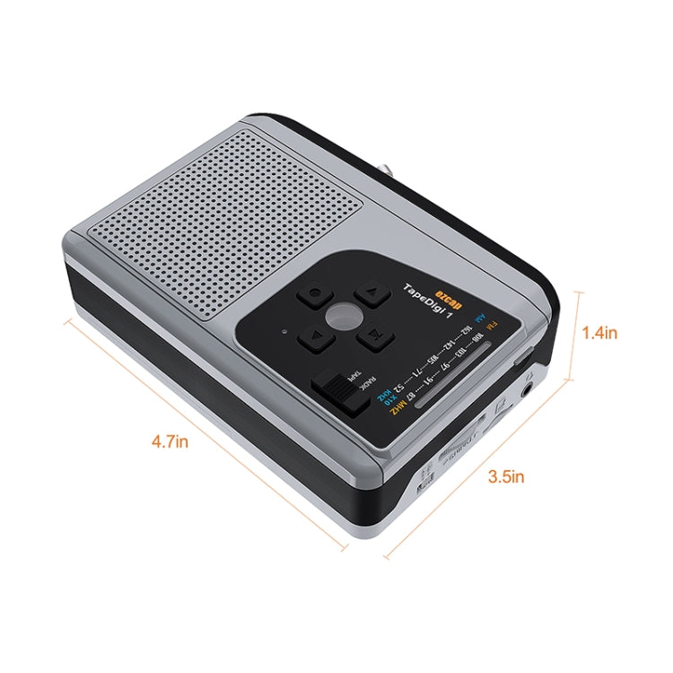 Ezcap 234 Cassette Tape to MP3 Converter AM / FM Radio TF Card Audio Capture Card - free shipping - PMC Jewellery - Order now!