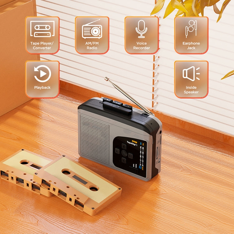 Ezcap 234 Cassette Tape to MP3 Converter AM / FM Radio TF Card Audio Capture Card - free shipping - PMC Jewellery - Order now!