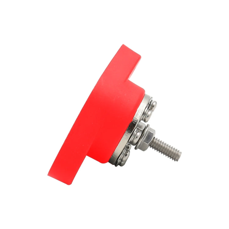 5/16 inch M8 RV Yacht 8-way Terminal Stud with 2pcs M5x20 Screws(Red) - Booster Cable & Clip by PMC TechLife | Online Shopping South Africa | PMC TechLife | Buy Now Pay Later Mobicred
