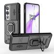 For OnePlus ACE 3V Sliding Camshield TPU + PC Shockproof Phone Case with Holder(Black) - free shipping - PMC TechLife - Order now!