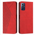 For Motorola Moto G Play 2024 Diamond Splicing Skin Feel Magnetic Leather Phone Case(Red) - Motorola Cases by PMC Jewellery | Online Shopping South Africa | PMC Jewellery | Buy Now Pay Later Mobicred
