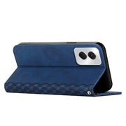 For Motorola Moto G Power 5G 2024 Diamond Splicing Skin Feel Magnetic Leather Phone Case(Blue)