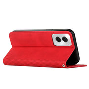 For Motorola Moto G Power 5G 2024 Diamond Splicing Skin Feel Magnetic Leather Phone Case(Red)