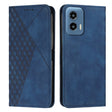 For Motorola Moto G Play 5G 2024 / G 5G 2024 Diamond Splicing Skin Feel Magnetic Leather Phone Case(Blue) - Motorola Cases by PMC Jewellery | Online Shopping South Africa | PMC Jewellery | Buy Now Pay Later Mobicred