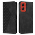 For Motorola Moto G Stylus 5G 2024 Diamond Splicing Skin Feel Magnetic Leather Phone Case(Black) - Motorola Cases by PMC Jewellery | Online Shopping South Africa | PMC Jewellery | Buy Now Pay Later Mobicred