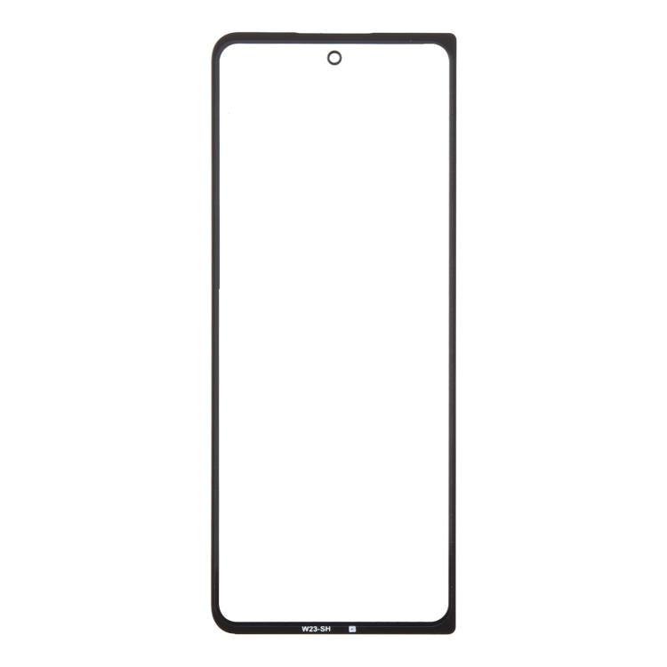 For Samsung Galaxy Z Fold5 SM-F946B LCD Secondary Screen Outer Glass Lens with OCA Optically Clear Adhesive