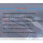 For Toyota Harrier 2012-2020 TROS TS-6Drive Potent Booster Electronic Throttle Controller