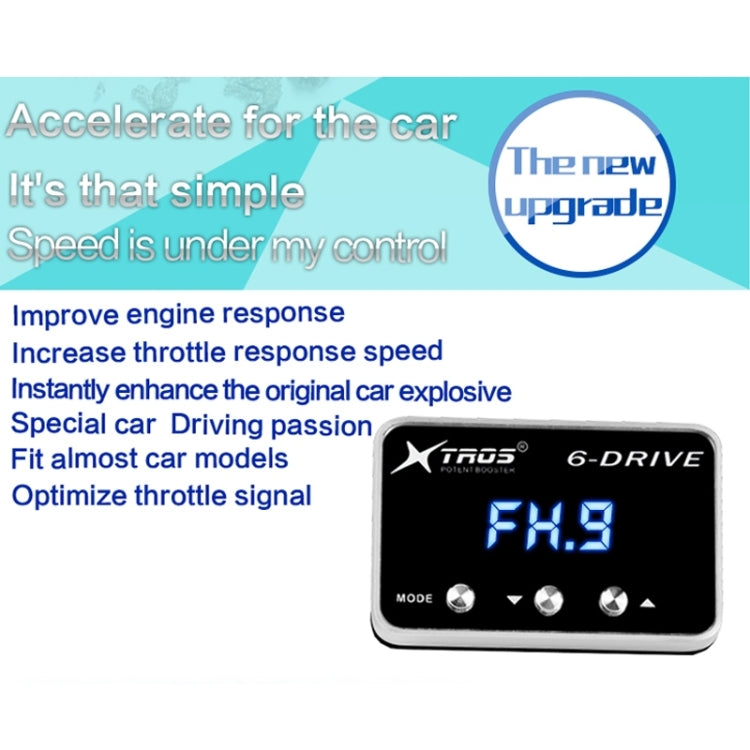For Toyota Harrier 2012-2020 TROS TS-6Drive Potent Booster Electronic Throttle Controller