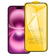 For iPhone 16 Plus 9D Full Glue Screen Tempered Glass Film - iPhone 16 Plus Tempered Glass by PMC Jewellery | Online Shopping South Africa | PMC Jewellery | Buy Now Pay Later Mobicred