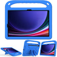 For Samsung Galaxy Tab S9 Handle EVA Shockproof Tablet Case with Holder(Blue) - Galaxy Tab S9 Cases by PMC Jewellery | Online Shopping South Africa | PMC Jewellery | Buy Now Pay Later Mobicred