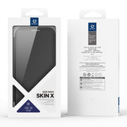 For Samsung Galaxy S25 5G DUX DUCIS Skin X Pro Series Magsafe PC + TPU Phone Leather Case(Black)