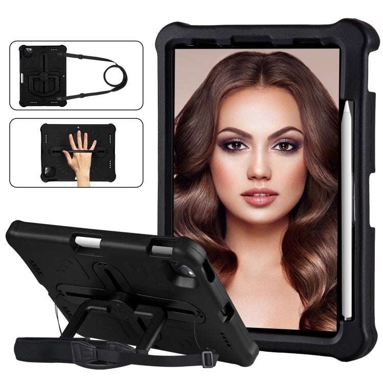 For iPad Air 11 2024 Shield 360 Rotation Handle EVA Shockproof PC Tablet Case(Black) - iPad Air 11 2024 Cases by PMC TechLife | Online Shopping South Africa | PMC TechLife | Buy Now Pay Later Mobicred
