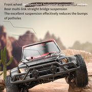 JJR/C Q39B 2.4G Four-wheel Drive High-speed Climbing Carbon Brush Motor RC Jeep(Orange)