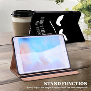For Samsung Galaxy Tab S7+ / S8+ / S9+ Crystal Texture Painted Leather Tablet Case(Dont Touch My Phone)