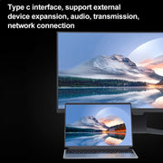Pipo W14 14.1 inch 2 in 1 Tablet PC, 16GB+256GB, Windows 11 Intel Alder Lake N100 Quad Core, with Keyboard Leather Case