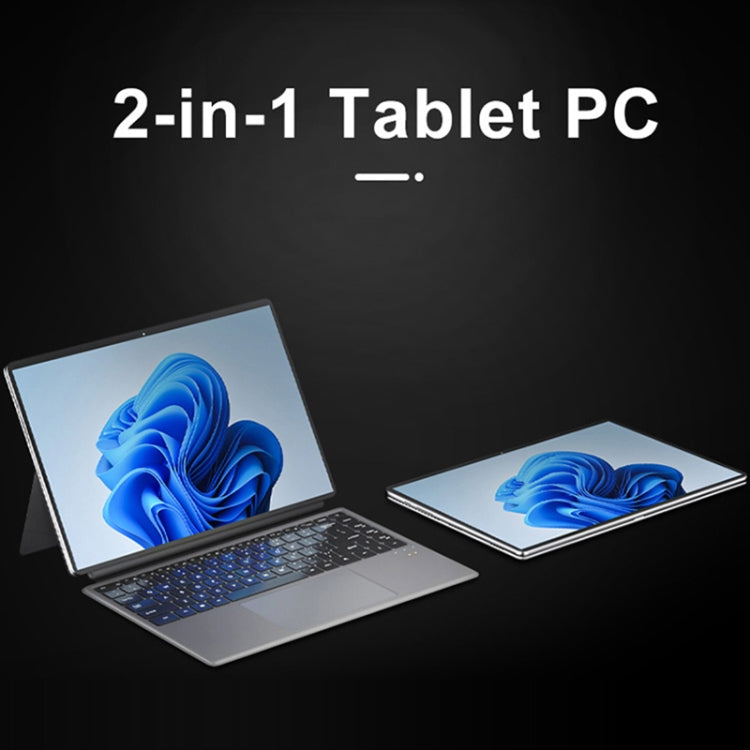 Pipo W14 14.1 inch 2 in 1 Tablet PC, 16GB+256GB, Windows 11 Intel Alder Lake N100 Quad Core, with Keyboard Leather Case