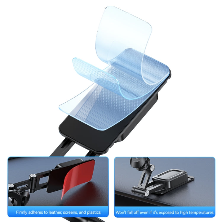 USAMS US-ZJ076 Magnetic Car Center Console Phone Holder(Black) - free shipping - PMC TechLife - Order now!