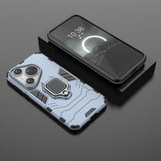 For Huawei Pura 70 Pro / Pura 70 Pro+ Shockproof PC + TPU Holder Phone Case(Navy Blue)