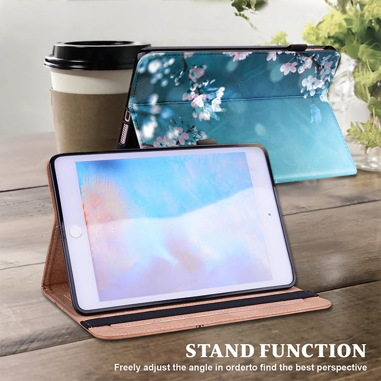 For Lenovo Xiaoxin Pad Pro 12.7 Crystal Texture Painted Leather Tablet Case(Plum Bossom) - Lenovo by PMC TechLife | Online Shopping South Africa | PMC TechLife | Buy Now Pay Later Mobicred